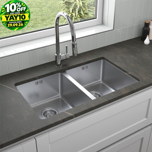 Stainless steel kitchen - sink, 2