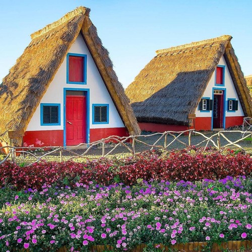 Straw roof thatch - thatch, artificial
