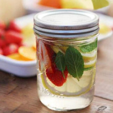 12 Pack 16Oz Mason Jars with