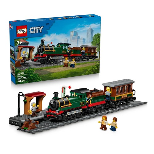 Lego city trains vintage steam - lego,