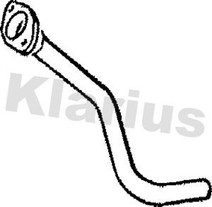 Exhaust pipe front fits - pipe,