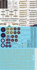 DK DECALS 1/72 Spitfire Mk.IIa