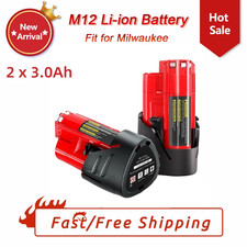 Pack 12v 0ah - 2, milwaukee