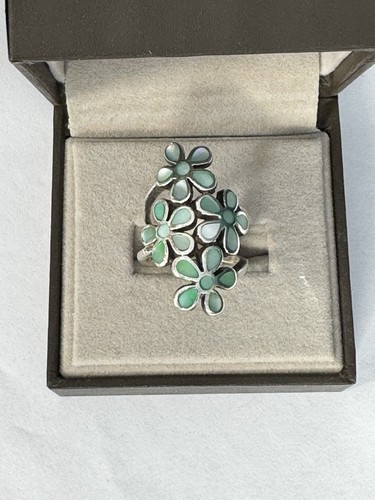 925 solid silver - 925, daisy