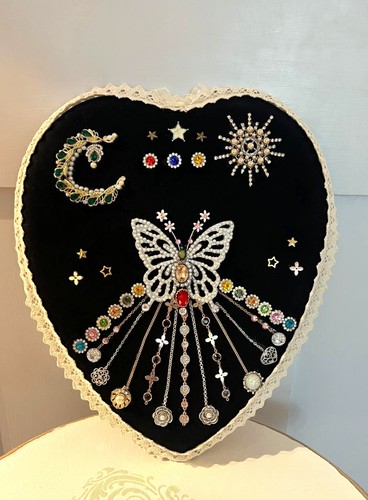 Upcycled costume jewellery - upcycled,