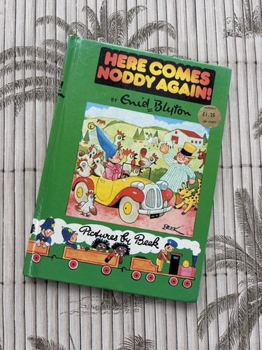 Vintage noddy book - book, number