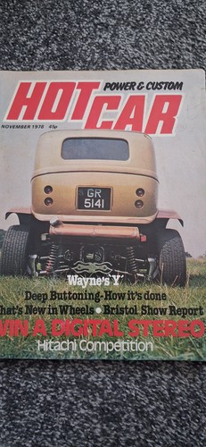 Hot car magazine - car, november