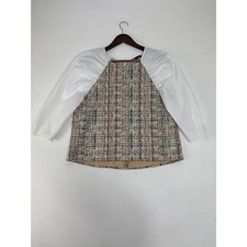 Zara Puff Sleeve Blouse size