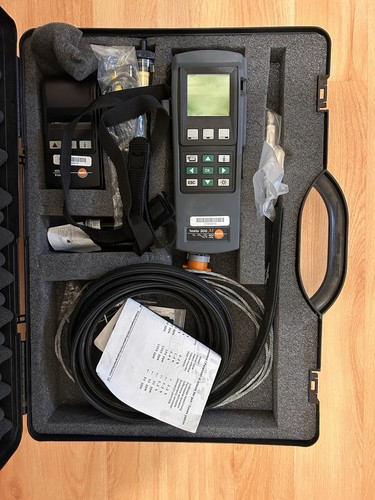 Testo 300m flue gas analyser - flue,