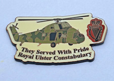 RAF BRITISH ARMY POLICE ROYAL ULSTER CONSTABU. REMEMBRANCE VETERAN RUC pin badge