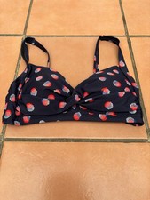Brand New Without Tags Ladies Bonmarche Navy/red Bikini Top, Size 10