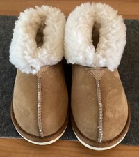 CELTIC & CO 100% HANDMADE SHEEPSKIN BOOTEE SLIPPERS SIZE 3(36)