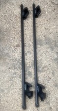 Halfords Advance 120cm Roof Bars For Raised Roof Rails Great Used Condition.