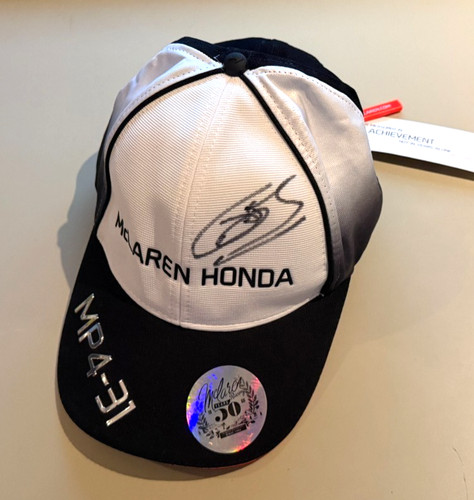 Jenson button signed mclaren - jenson,