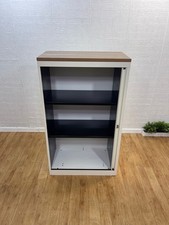 Metal Tambour Cabinet / 2 X