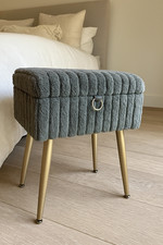 Vanity Stool Storage Seat