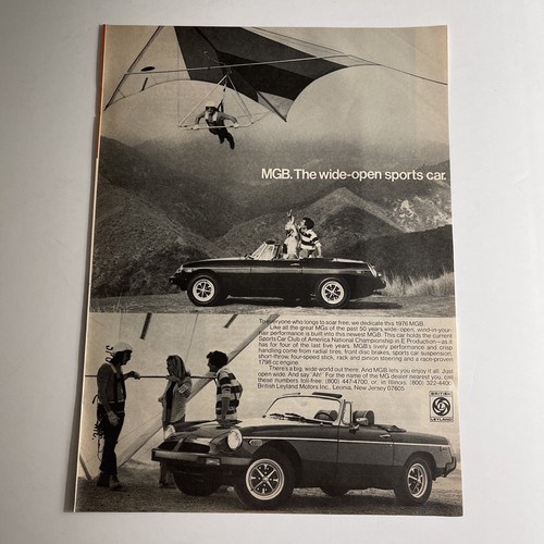 Vintage 1976 mgb convertible - vintage,