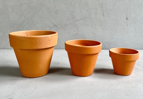 Terracotta pot selection - terracotta,