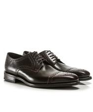 Loake Eldon Brown Demi Brogues