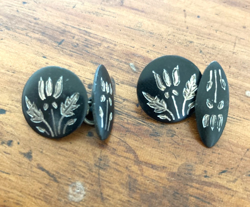 Vintage black silver thai - vintage,
