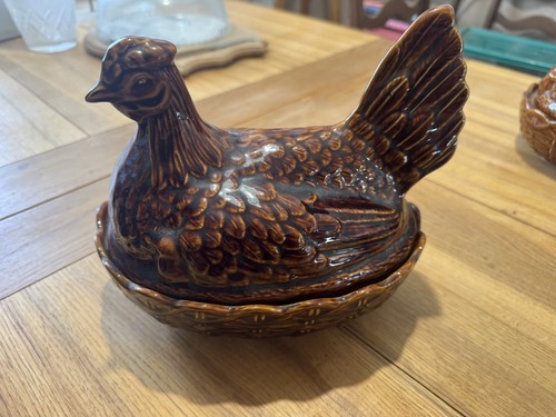 Portmeirion brown chicken hen - portmeirion,