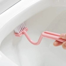 S Shape Toilet Cleaning Brush