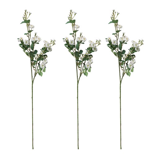 3pcs artificial roses flowers - 3pcs,