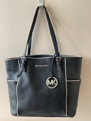 Michael kors black with silver - kors,
