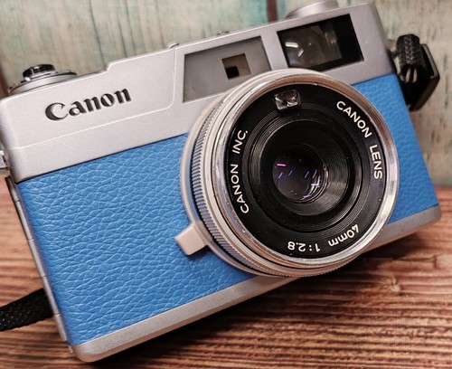 Serviced 1970s blue - 1970s, canon