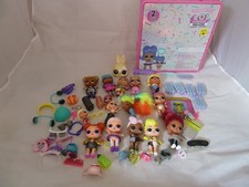 Large Bundle of LOL Surprise Dolls and accessories with storage box