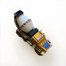 ot Wheels Workhorses Big Scale Motorized Cement Mixer Yellow 2494 Arco Toy 1992