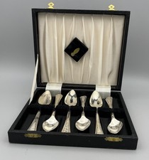 Vintage Silver Pride EPNS A1 Silver Plate Grapefruit Spoons Set of Six in Box