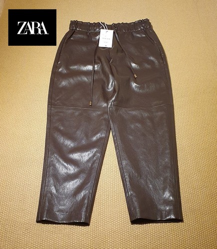 Zara women brown faux - zara, women's