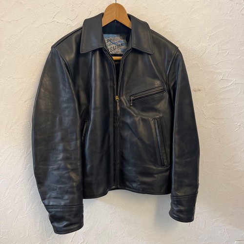 Aero leather black half - leather,