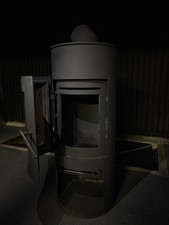 Log Burner Wood Burner - Westfire Multi Fuel 7kw Cast Iron Stove