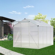 8x6ft Walk-In Greenhouse