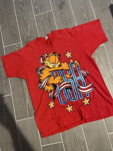Vintage 90s garfield usa - vintage,