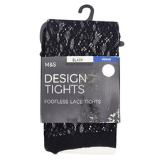 M&S Collection Footless Lace