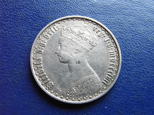 Victoria gothic florin - gothic, 1857