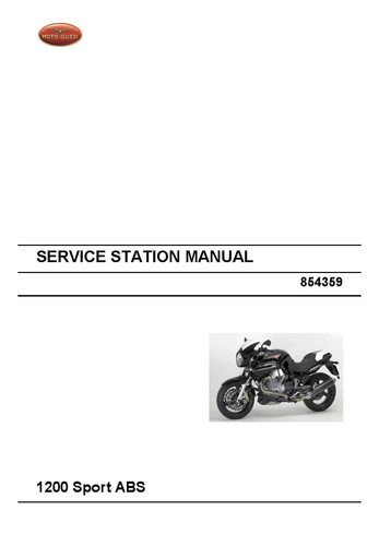 Moto guzzi workshop service - moto,