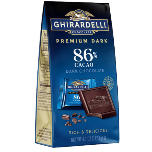 Ghirardelli premium dark - premium, 86%