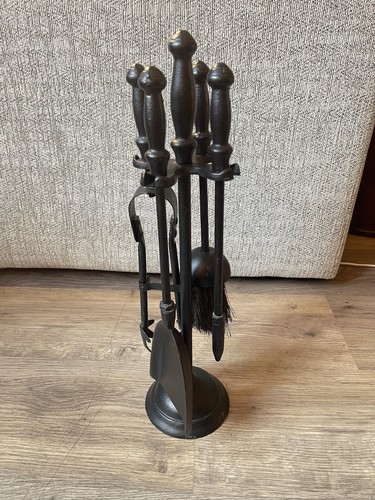 Black wrought iron - wrought, fire