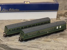 CA130: LIMA 'OO' GAUGE L149895 2-CAR BR GREEN CLASS 101 DMU LOCOMOTIVE