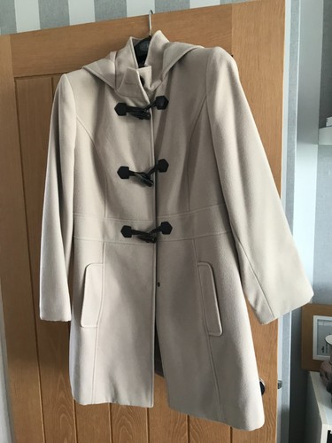 Ladies beige duffel coat - ladies,
