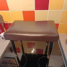 vintage low stool seat dansette legs