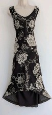 ? BERKERTEX SIZE 18 Beautiful Ladies Long Brown Maxi Dress Ref E.