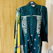 Embroidered cotton Punjabi