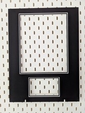 12x16 Autograph Photo Mount Display For 10x8 And 5x3 Photos Or cards 