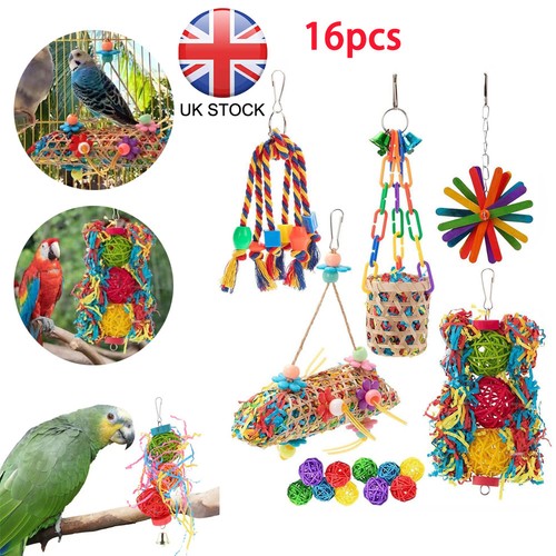 Pack parrot toys - 16, swing