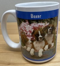 Boxer pups dog coffee - dog, cup.
